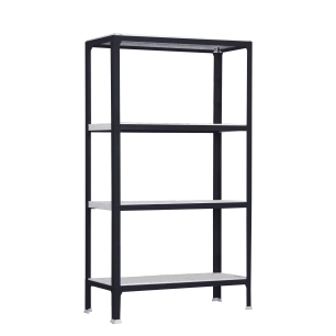 Etagère légère sans vis SIMONHOME CLICK MINI 4/300 ANTRACITE/GALVA ANTRACITE 1600x800x300 - SIMONRACK