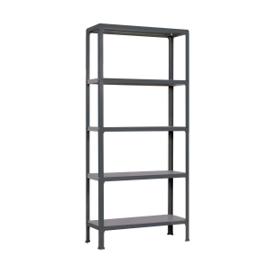 Etagère légère sans vis SIMONHOME CLICK MINI 5/300 ANTRACITE/GALVA ANTRACITE 1800x800x300 - SIMONRACK