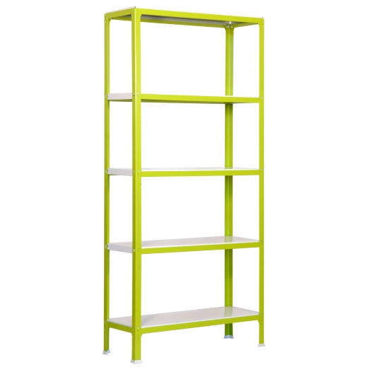 Etagère légère sans vis SIMONHOME CLICK MINI 5/300 VERT/BLANC VERT/BLANC 1800x800x300 - SIMONRACK