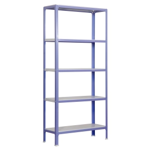 Etagère légère sans vis SIMONHOME CLICK MINI 5/400 VIOLET/BLANC VIOLET/BLANC 1800x800x400 - SIMONRACK