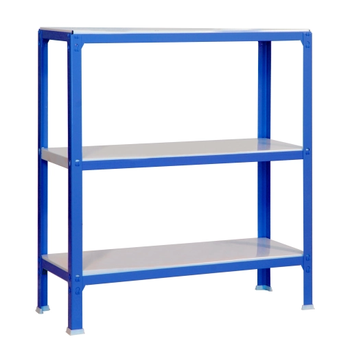Etagère légère sans vis SIMONHOME CLICK MINI 3/300 BLEU/BLANC BLEU/BLANC 900x800x300 - SIMONRACK