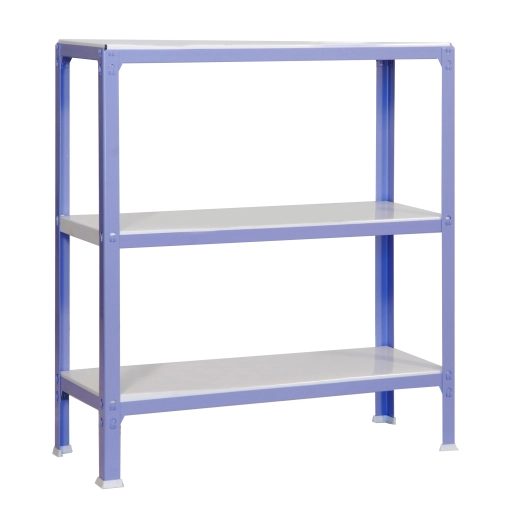Etagère légère sans vis SIMONHOME CLICK MINI 3/300 VIOLET/BLANC VIOLET/BLANC 900x800x300 - SIMONRACK