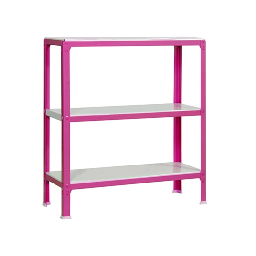 Etagère légère sans vis SIMONHOME CLICK MINI 3/400 ROSE/BLANC ROSE/BLANC 900x800x400 - SIMONRACK