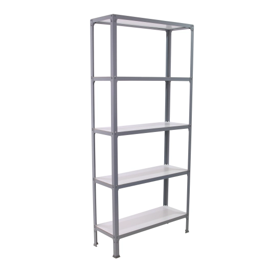 Etagère légère sans vis SIMONHOME CLICK WOOD PLUS 5/300 GRIS/BLANC GRIS/BLANC 1800x1000x300 - SIMONRACK