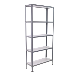 Etagère légère sans vis SIMONHOME CLICK WOOD PLUS 5/300 GRIS/BLANC GRIS/BLANC 1800x1000x300 - SIMONRACK