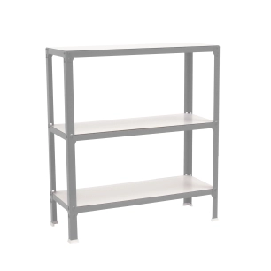 Etagère légère sans vis SIMONHOME CLICK WOOD MINI 3/300 GRIS/BLANC GRIS/BLANC 900x800x300 - SIMONRACK