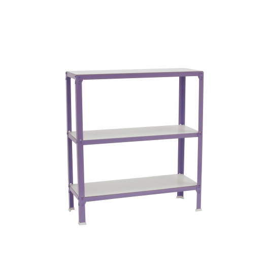 Etagère légère sans vis SIMONHOME CLICK WOOD PLUS 3/300 VIOLET/BLANC VIOLET/BLANC 900x1000x300 - SIMONRACK