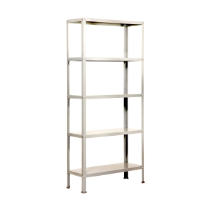 Etagère légère sans vis SIMONHOME CLASSIC PLUS 5/300 BLANC/BLANC BLANC 1800x1000x300 - SIMONRACK