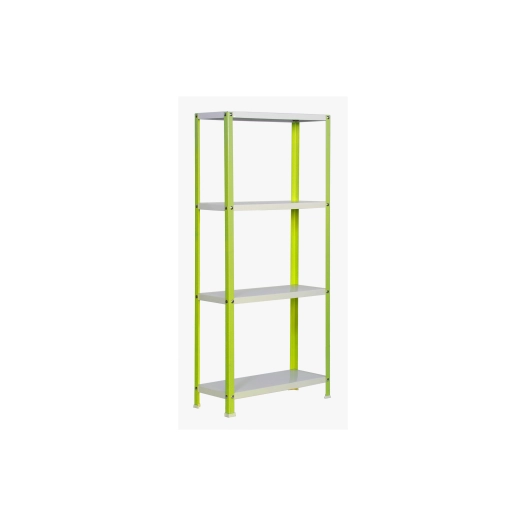 Etagère légère sans vis SIMONHOME CLASSIC MINI 4/400 VERT/BLANC VERT/BLANC 1600x800x400 - SIMONRACK