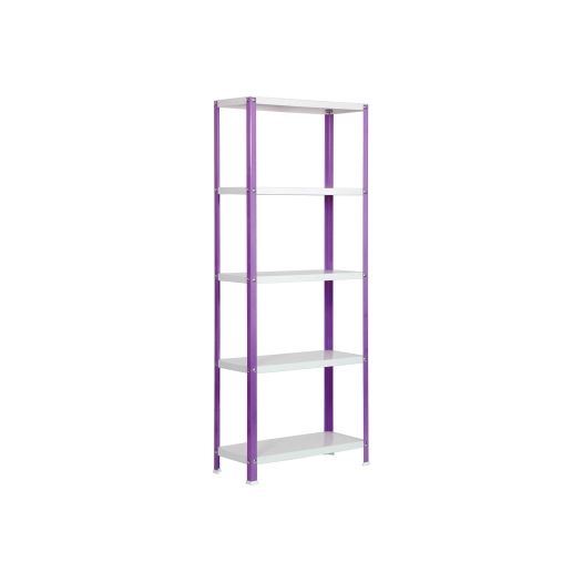 Etagère légère sans vis SIMONHOME CLASSIC MINI 5/400 VIOLET/BLANC VIOLET/BLANC 1800x800x400 - SIMONRACK