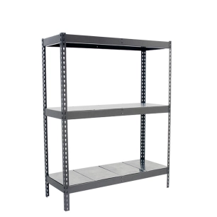 Etagère sans vis SIMONFORTE 1804-3 METAL GRIS/GALVA GRIS/GALVA 2000x1800x450 - SIMONRACK
