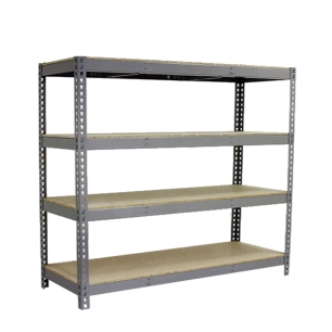 Etagère sans vis SIMONFORTE 2409-4 CHIPBOARD GRIS/BOIS GRIS/BOIS 2000x2400x900 - SIMONRACK