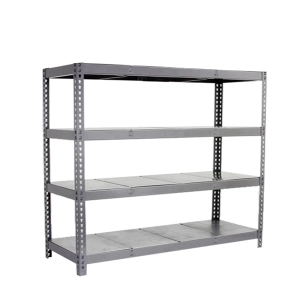 Etagère sans vis SIMONFORTE 2406-4 METAL GRIS/GALVA GRIS/GALVA 2000x2400x600 - SIMONRACK