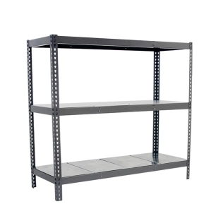 Etagère sans vis SIMONFORTE 2409-3 METAL GRIS/GALVA GRIS/GALVA 2000x2400x900 - SIMONRACK