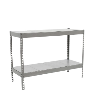 Etagère sans vis SIMONFORTE 1507-2 METAL 900 GALVA/GALVA GALVANISÉ 900x1500x750 - SIMONRACK