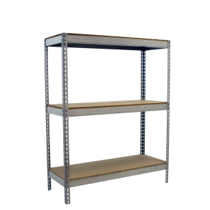 Etagère sans vis SIMONFORTE 1207-3 CHIPBOARD 1500 GALVA/BOIS GALVA/BOIS 1500x1200x750 - SIMONRACK