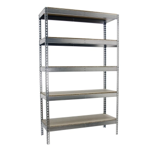 Etagère sans vis SIMONFORTE 1504-5 CHIPBOARD 2500 GALVA/BOIS GALVA/BOIS 2500x1500x450 - SIMONRACK