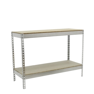 Etagère sans vis SIMONFORTE 1206-2 CHIPBOARD 900 GALVA/BOIS GALVA/BOIS 900x1200x600 - SIMONRACK