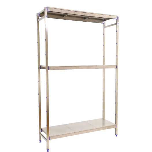 Etagère sans vis SIMONINOX INITIAL 3SS/1600x860x400 ACIER INOX 1600x860x400 - SIMONRACK