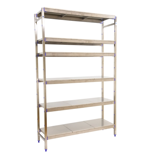 Etagère sans vis SIMONINOX INITIAL 6SS/1600x860x500 ACIER INOX 1600x860x500 - SIMONRACK