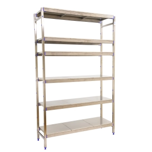 Etagère sans vis SIMONINOX INITIAL 6SS/1600x1660x400 ACIER INOX 1600x1660x400 - SIMONRACK