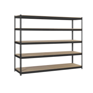 Etagère sans vis SIMONFORTE 2109-5 CHIPBOARD ANTRACITE/BOIS ANTRACITE/BOIS 2000x2100x900 - SIMONRACK