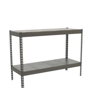 Etagère sans vis ECOFORTE 1504-2 METAL 900 GRIS/GALVA GRIS/GALVA 900x1500x450 - SIMONRACK