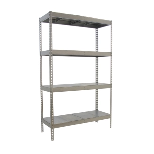 Etagère sans vis ECOFORTE 1507-4 METAL GALVA/GALVA GALVANISÉ 2000x1500x750 - SIMONRACK