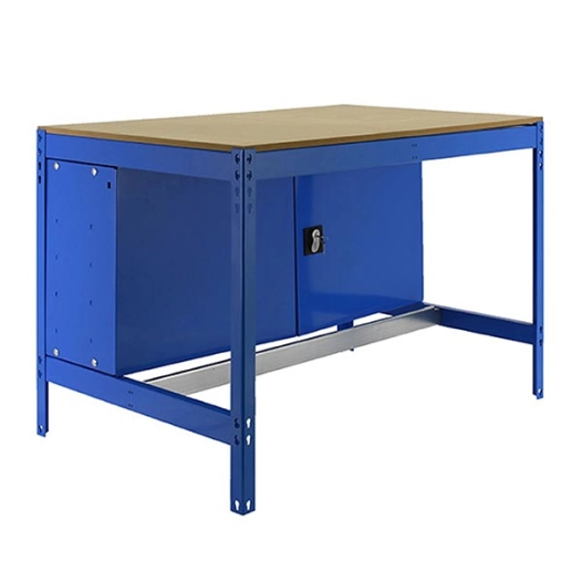Etabli SIMONWORK BT0 CABINET 900 BLEU/BOIS BLEU/BOIS 842x910x610 - SIMONRACK
