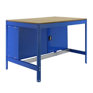 Etabli SIMONWORK BT0 CABINET 1200 BLEU/BOIS BLEU/BOIS 842x1210x760 - SIMONRACK
