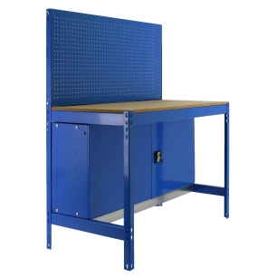 Etabli SIMONWORK BT2 CABINET 1200 BLEU/BOIS BLEU/BOIS 1445x1210x610 - SIMONRACK