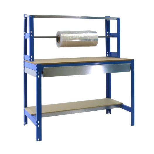 Etabli SIMONWORK BT4 BOX 900 BLEU/BOIS BLEU/BOIS 1445x910x760 - SIMONRACK