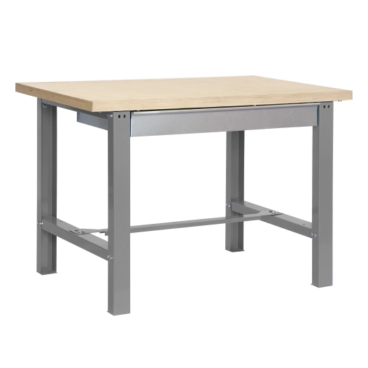 Etabli SIMONWORK BT6 MDF 1BOX 1200x750 GRIS/BOIS GRIS/MDF 865x1200x750 - SIMONRACK