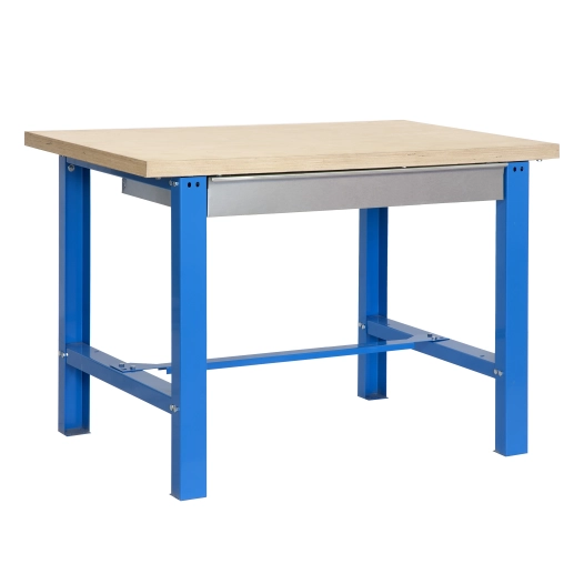Etabli SIMONWORK BT6 MDF 1BOX 1200x750 BLEU/BOIS BLEU/MDF 865x1200x750 - SIMONRACK