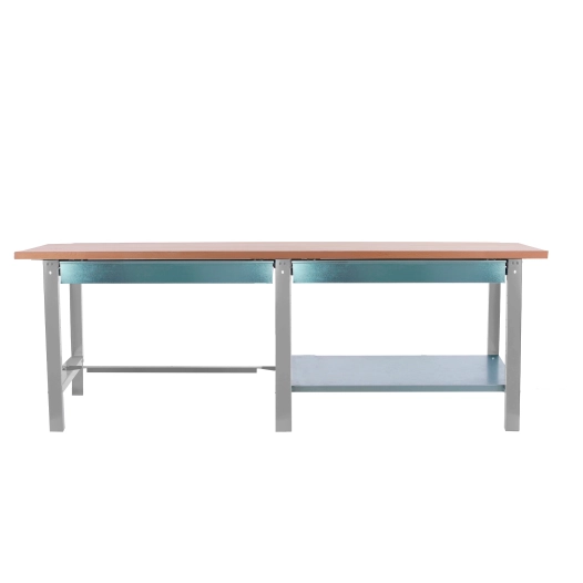 Etabli SIMONWORK BT6 PRO TANDEM LAMINATE 2BOX 2100 GR/HÊTRE GRIS/HÊTRE 865x2100x750 - SIMONRACK