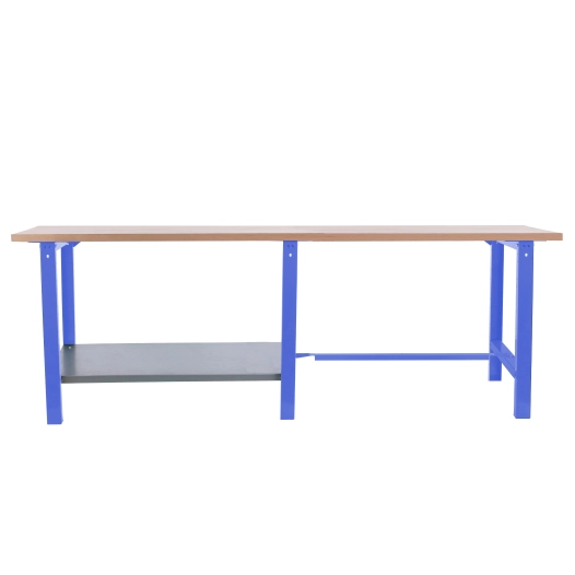 Etabli SIMONWORK BT6 PRO TANDEM LAMINATE 2600 BLEU/HÊTRE BLEU/HÊTRE 865x2600x750 - SIMONRACK