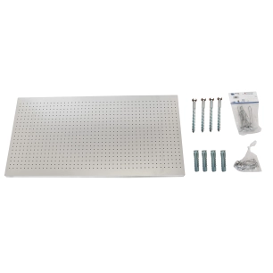 Panneau mural PANELCLICK 1500x400 GALVA + 14 HOOK + 3 ACCE GALVANISÉ 400x1500x35 - SIMONRACK