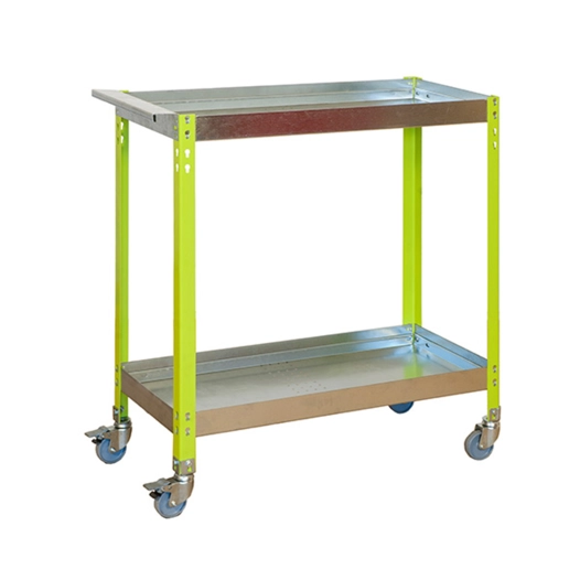 Servante SIMONGARDEN WAGON 2/400 METALIC VERT/GALVA VERT/GALVA 1030x900x400 - SIMONRACK