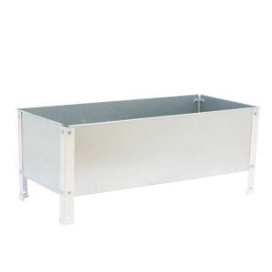 Jardinière SIMONGARDEN URBAN 410x900x600 BLANC/GALVA-140l BLANC/GALVA 410x900x600 - SIMONRACK