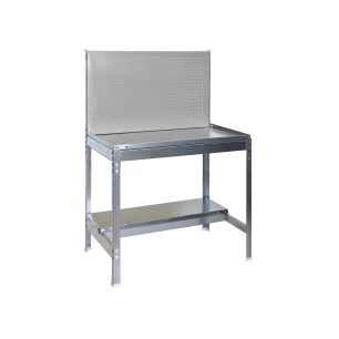 Etagère chariot SIMONGARDEN BT2 MOB. 1200X400 GALVA/GALVA GALVANISÉ 1520x1200x400 - SIMONRACK