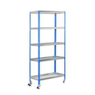 Etagère SIMONGARDEN CLICK MOB. 5/300 BLEU/GALVA BLEU/GALVA 1875x900x300 - SIMONRACK