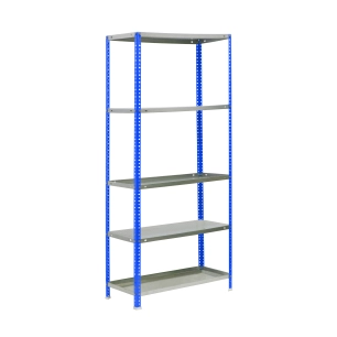 Etagère SIMONGARDEN COMFORT 5/300 BLEU/GALVA BLEU/GALVA 1800x900x300 - SIMONRACK