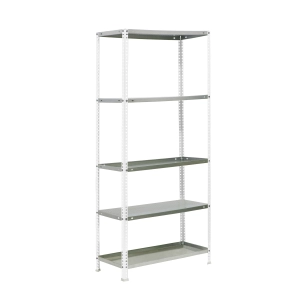 Etagère SIMONGARDEN COMFORT 5/400 BLANC/GALVA BLANC/GALVA 1800x900x400 - SIMONRACK