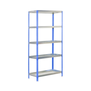 Etagère SIMONGARDEN CLICK 5/300 BLEU/GALVA BLEU/GALVA 1800x900x300 - SIMONRACK