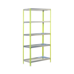 Etagère SIMONGARDEN CLICK 5/300 VERT/GALVA VERT/GALVA 1800x900x300 - SIMONRACK