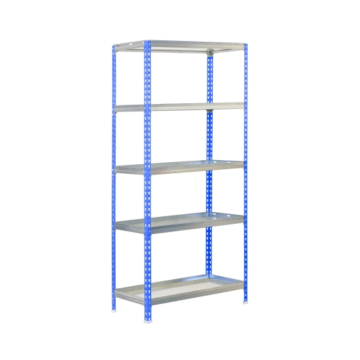 Etagère SIMONGARDEN CLICK 5/400 BLEU/GALVA BLEU/GALVA 1800x900x400 - SIMONRACK