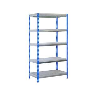 Etagère SIMONGARDEN BRICOFORTE 1004-5 BLEU/GALVA BLEU/GALVA 2000x1000x450 - SIMONRACK