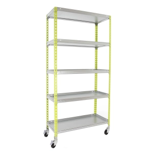 Etagère SIMONGARDEN CLICK MOBILE 5/300 VERT/GALVA VERT/GALVA 1875x900x300 - SIMONRACK