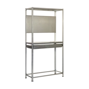 Etagère garage SIMONRACING BOX MEGAPLUS 3/400 GALVANISÉ GALVANISÉ 2000x1200x400 - SIMONRACK