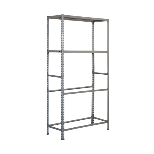 Etagère garage SIMONGARAGE PLUS 4/400 GRIS GRIS 2000x1000x400 - SIMONRACK